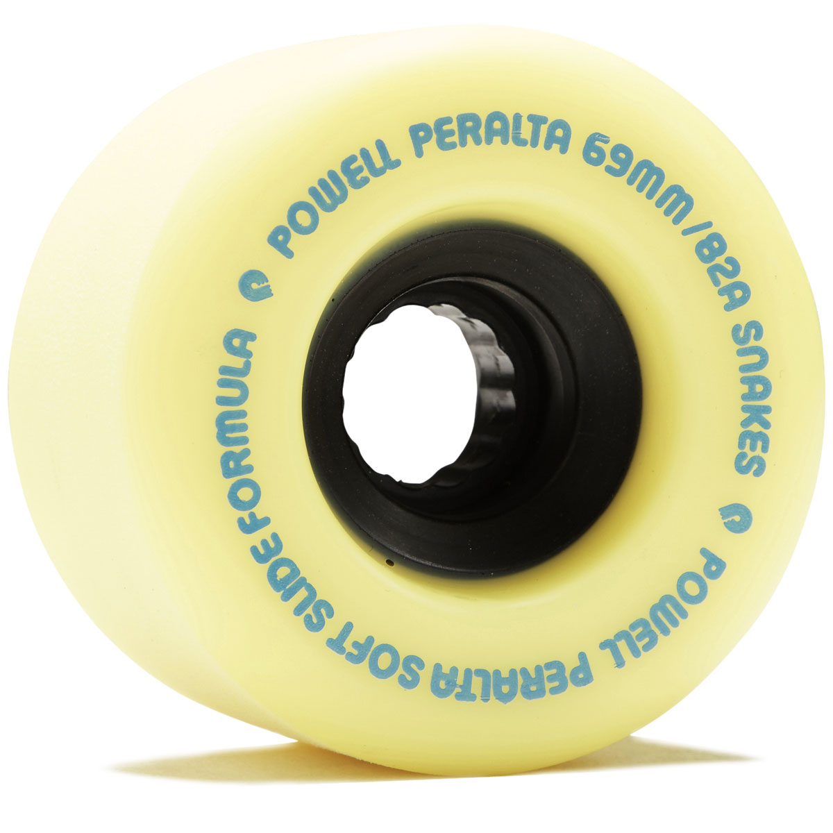 Powell-Peralta Snakes 82A Longboard Wheels | Yellow | 69mm