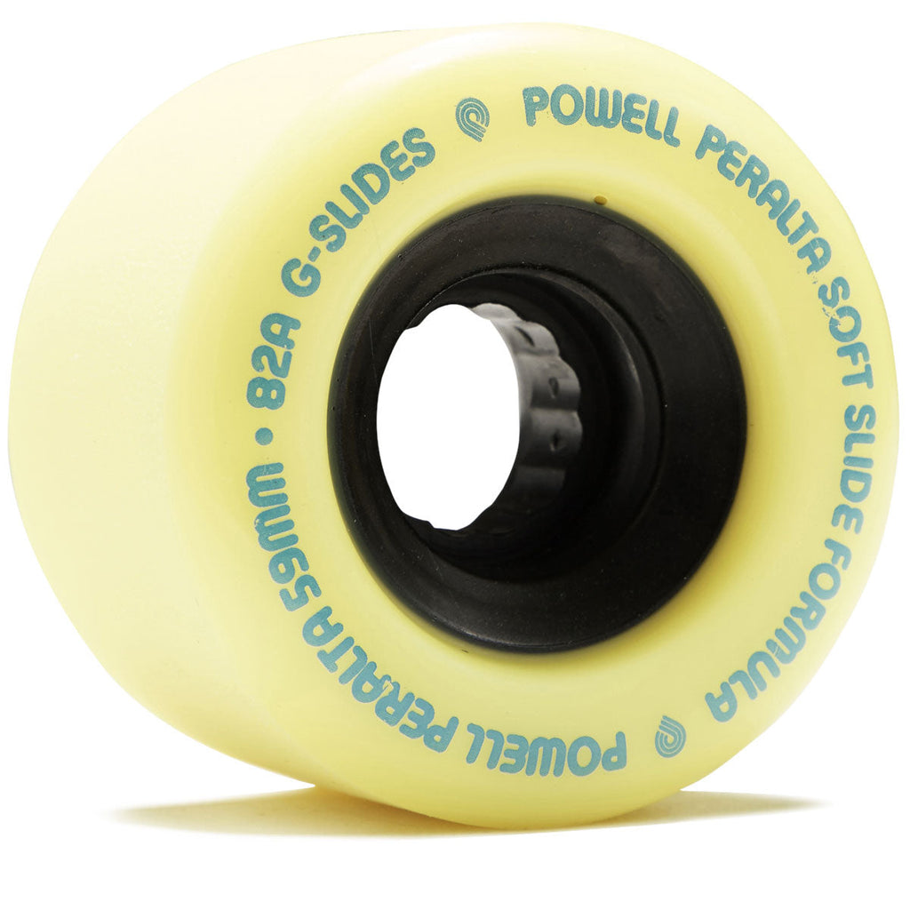 Powell-Peralta G-Slides 82A Longboard Wheels | Yellow | 59mm