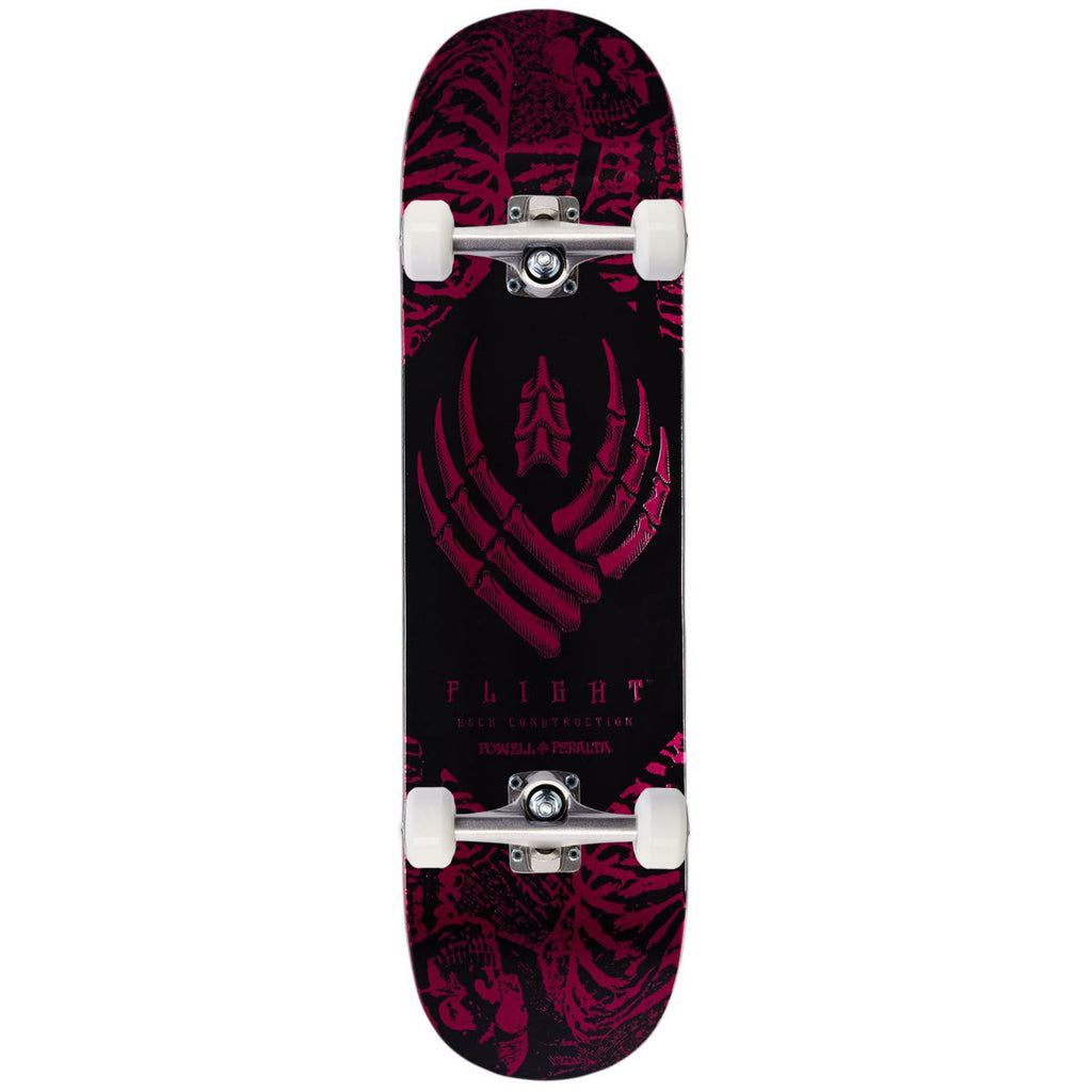 Powell-Peralta Flight Skeleton Complete Skateboard | Pink Foil | 8.00"
