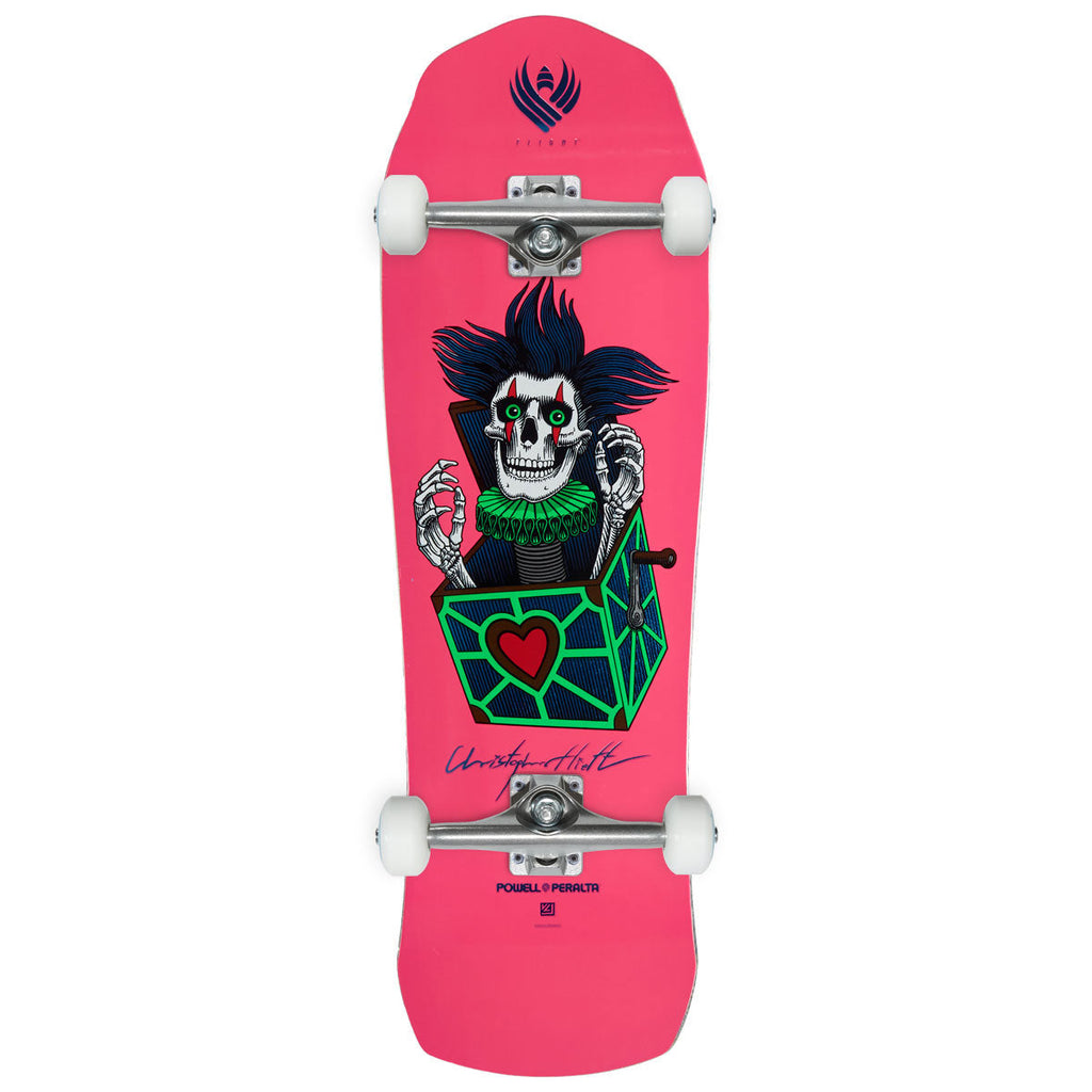 Powell-Peralta Flight Chris Hiett Skull Complete Skateboard | 9.50"
