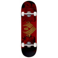 Flight Kiss Complete Skateboard | Burgundy/Gold Foil | 8.75"