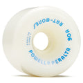 Powell-Peralta Rat Bones 90A Skateboard Wheels | White | 60mm