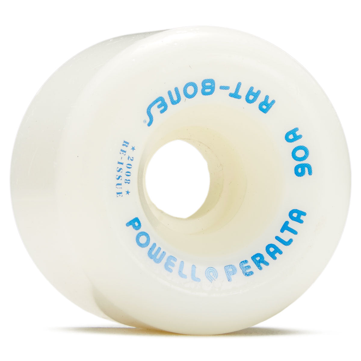 Powell-Peralta Rat Bones 90A Skateboard Wheels | White | 60mm