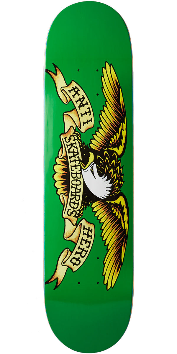 Anti-Hero Classic Eagle Skateboard Deck | Green | 7.81"