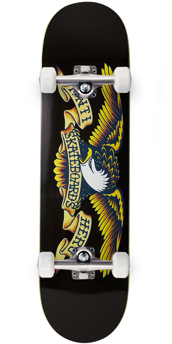 Anti-Hero Classic Eagle Complete Skateboard | Black | 8.125"