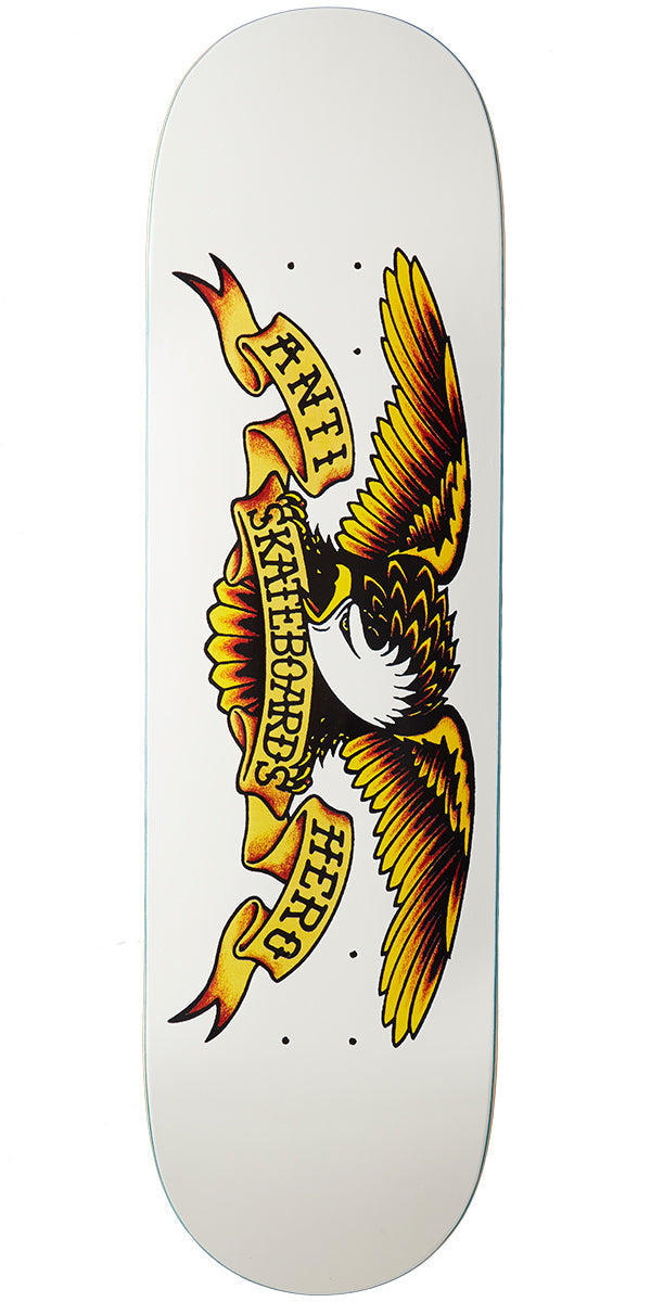 Anti-Hero Classic Eagle Skateboard Deck | White | 8.75"