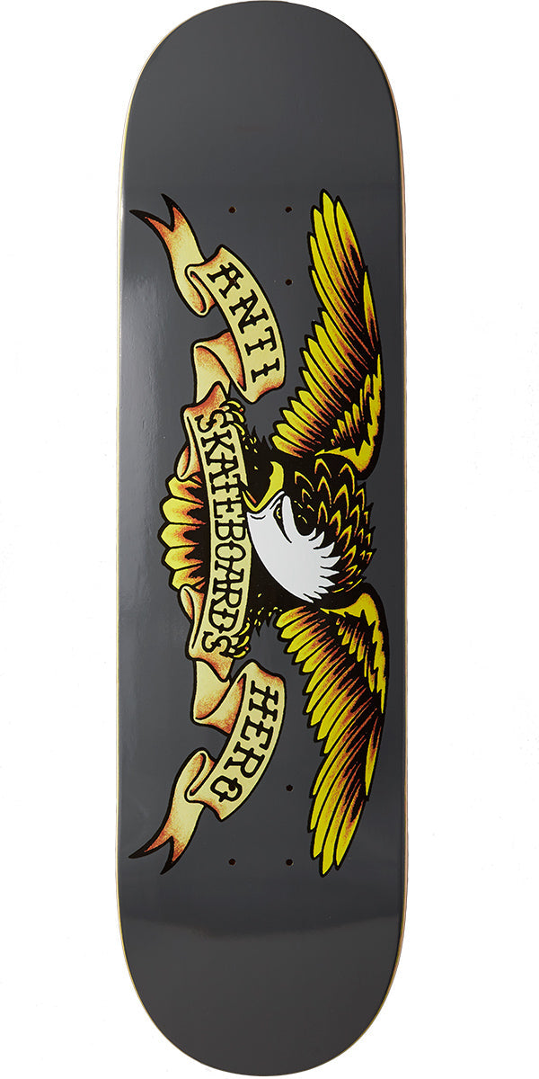 Anti-Hero Classic Eagle Skateboard Deck | Grey | 8.25"