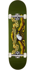 Anti-Hero Classic Eagle Complete Skateboard | Olive | 8.38"