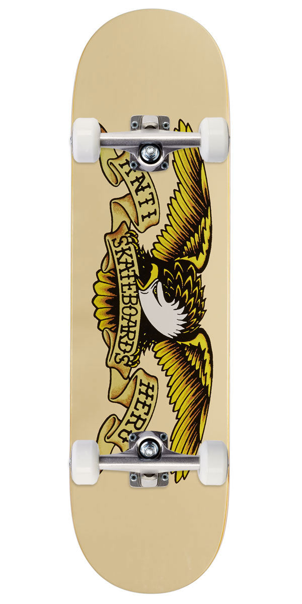 Anti-Hero Classic Eagle Complete Skateboard | Cream | 8.62"