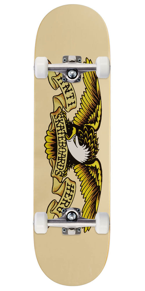 Anti-Hero Classic Eagle Complete Skateboard | Cream | 8.62"