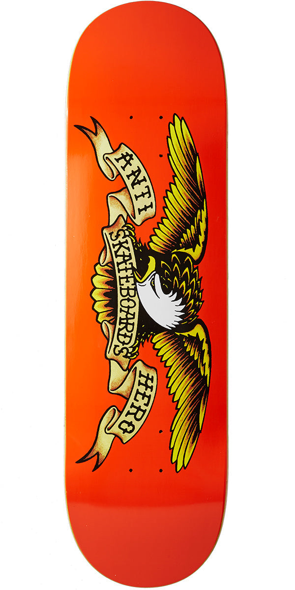 Anti-Hero Classic Eagle Skateboard Deck | Orange | 9.00"