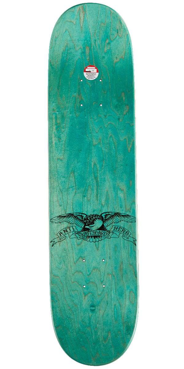 Anti-Hero Classic Eagle Mini Skateboard Deck | Yellow | 7.30"