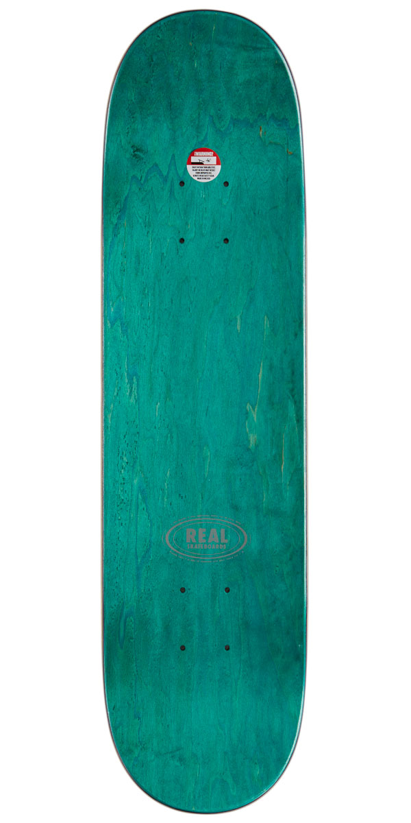 Real Team Classic Oval Skateboard Deck | Orange | 7.50"