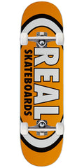 Real Team Classic Oval Complete Skateboard | Orange | 7.50"
