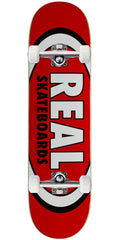 Real Team Classic Oval Complete Skateboard | Red | 8.12"