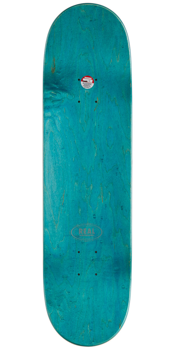 Real Team Classic Oval Skateboard Deck | Blue | 8.50"