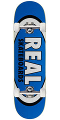 Real Team Classic Oval Complete Skateboard | Blue | 8.50"