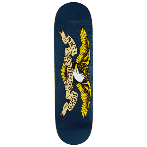 Anti-Hero Classic Eagle Easy Rider Skateboard Deck | Navy Sparkle | 8.50"