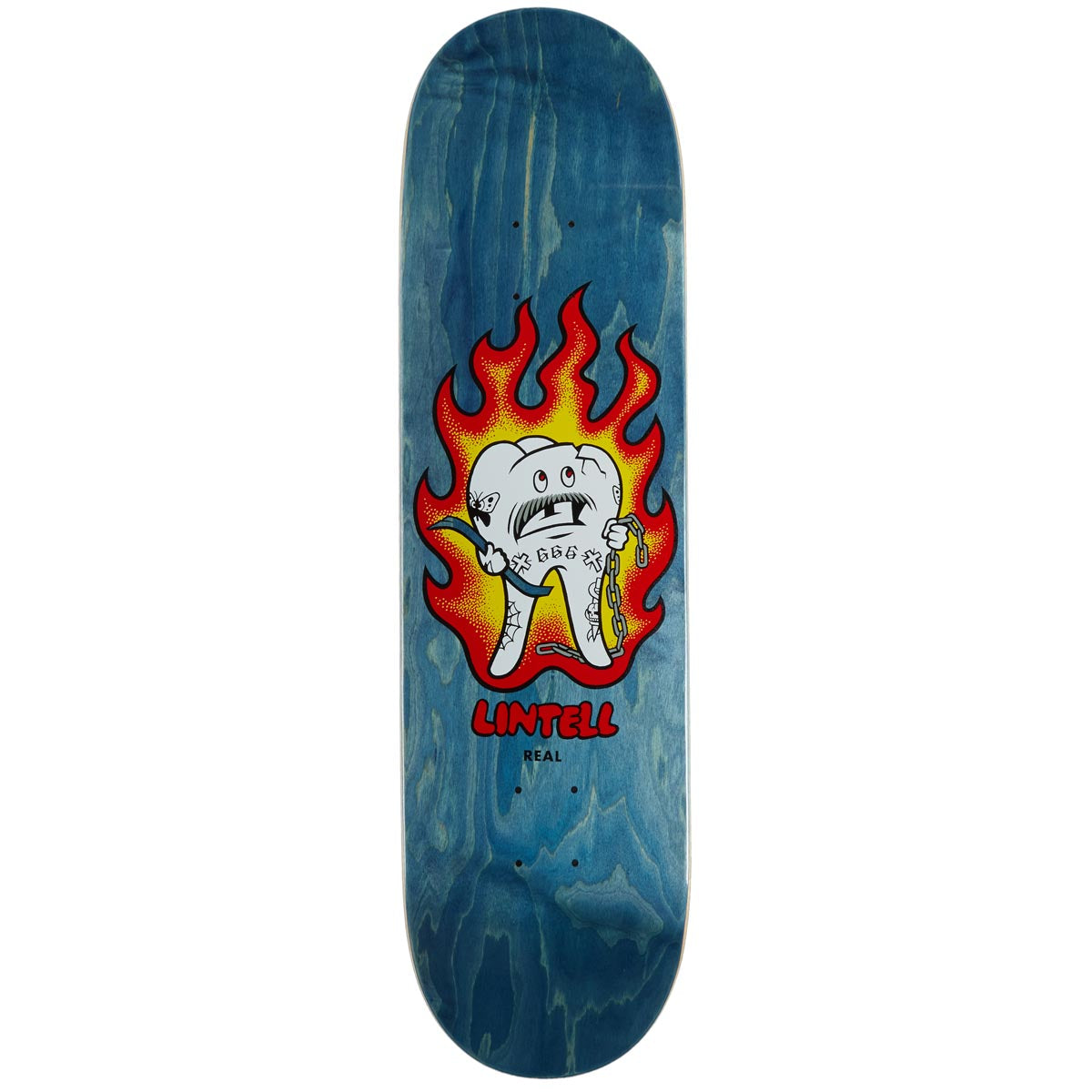 Real Lintell Mascot Skateboard Deck | 8.50"