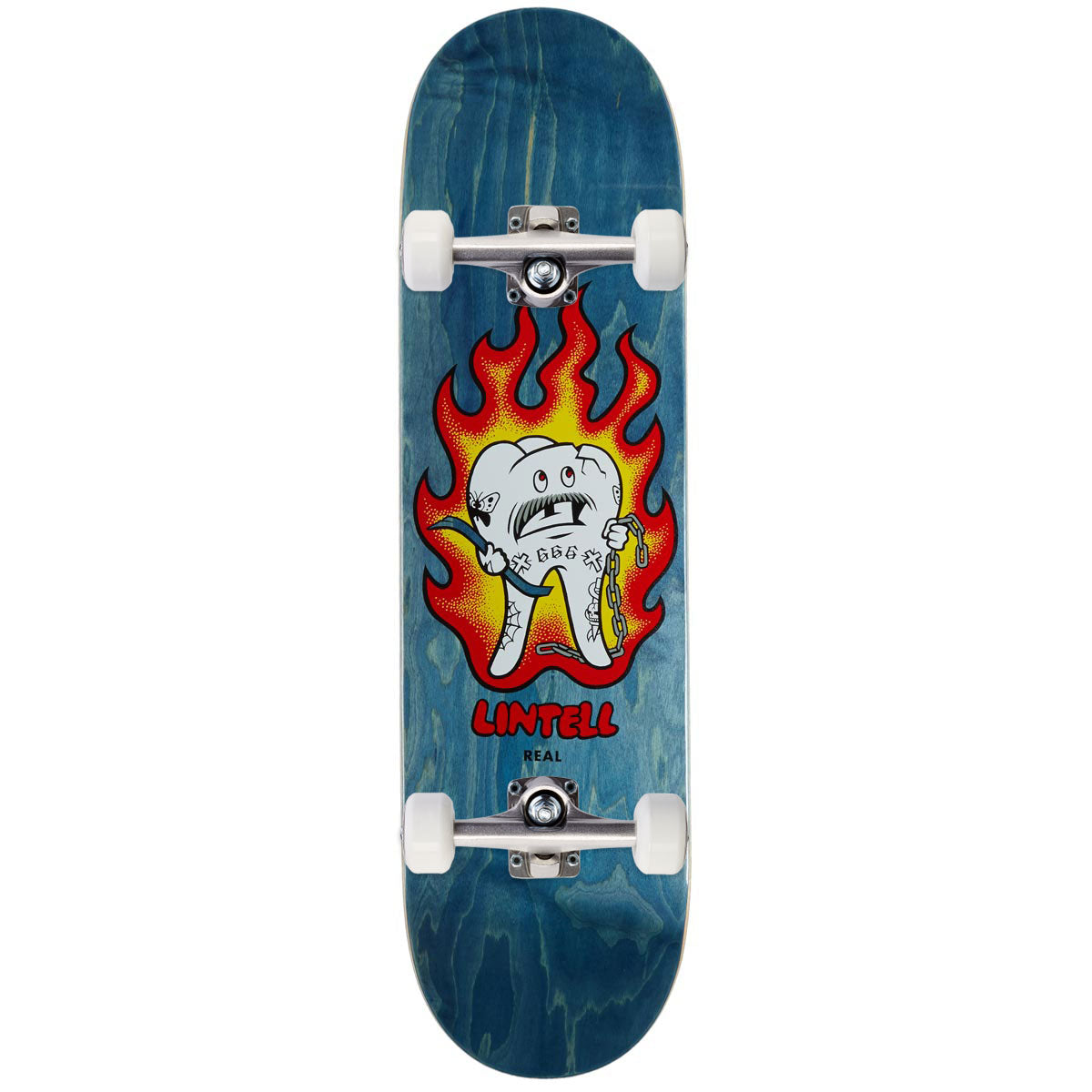 Real Lintell Mascot Complete Skateboard | 8.50"