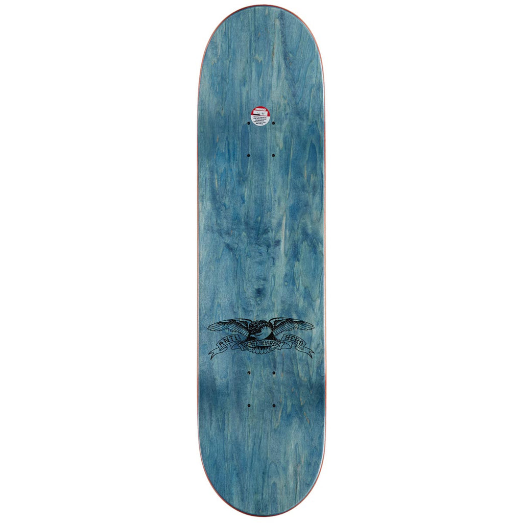 Anti-Hero Kanfoush Anti Intelligence Skateboard Deck | White | 8.40"
