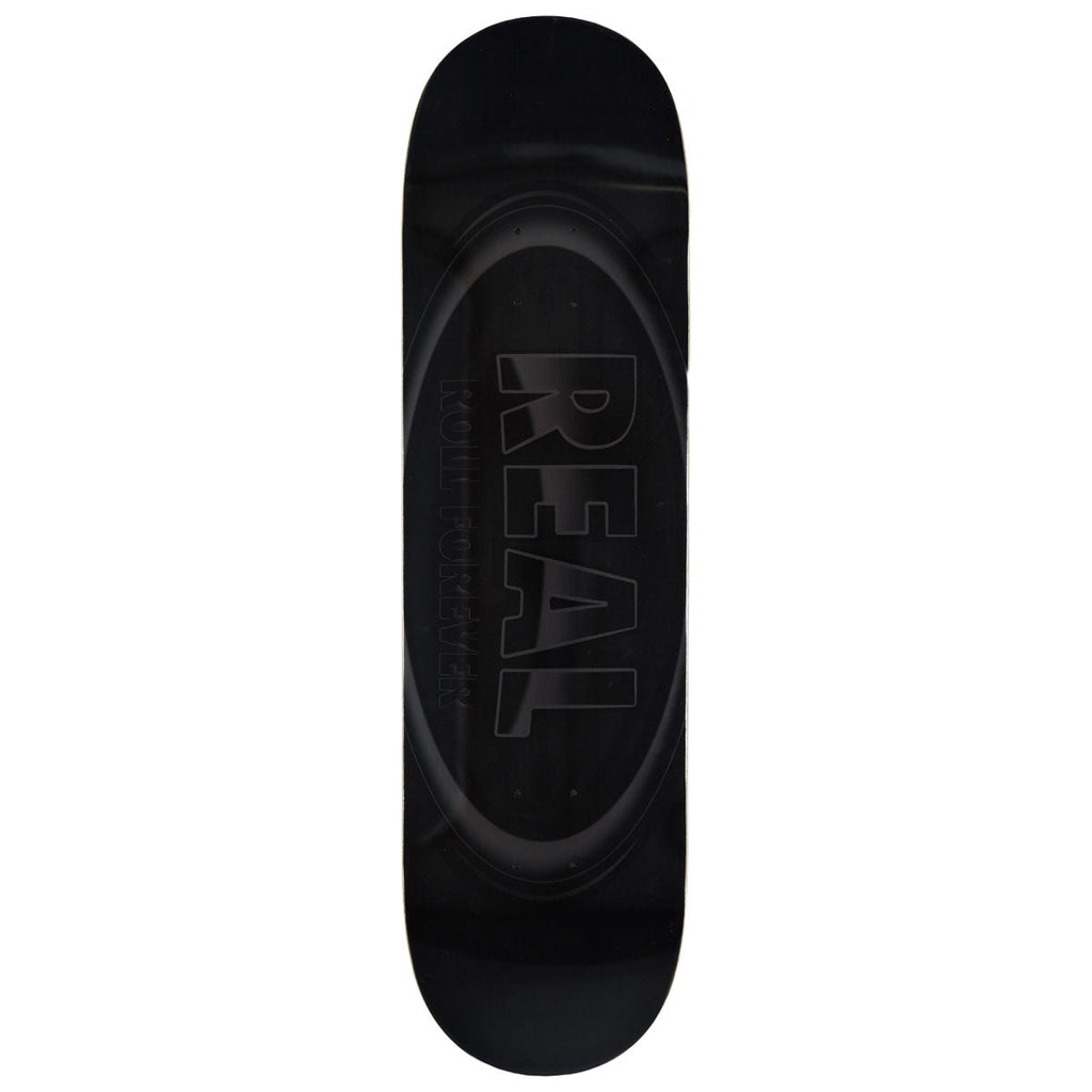 Real DBX Oval Skateboard Deck | Silver Foil | 8.50"