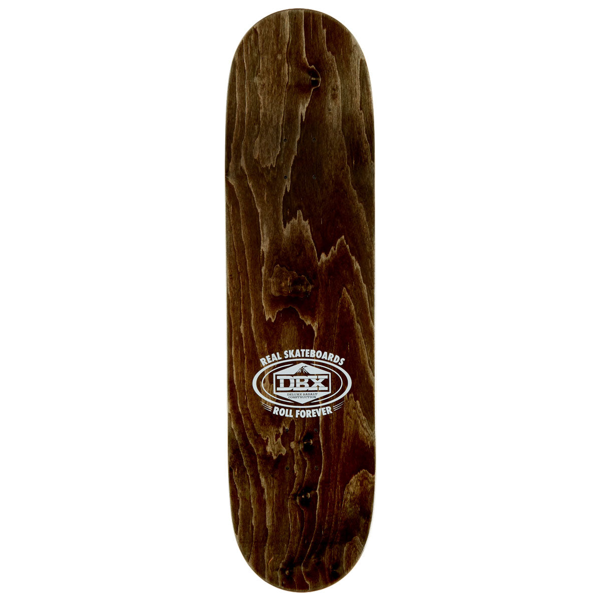 Real DBX Oval Complete Skateboard | Silver Foil | 8.50"