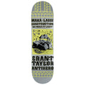 Anti-Hero Grant Makalassi Construction Re-color DBX Skateboard Deck | Silver | 8.50"