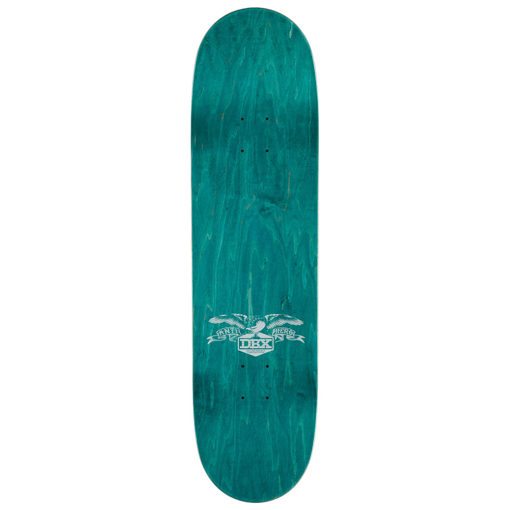 Anti-Hero Grant Makalassi Construction Re-color DBX Complete Skateboard | Silver | 8.50"