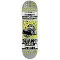 Anti-Hero Grant Makalassi Construction Re-color DBX Complete Skateboard | Silver | 8.50"