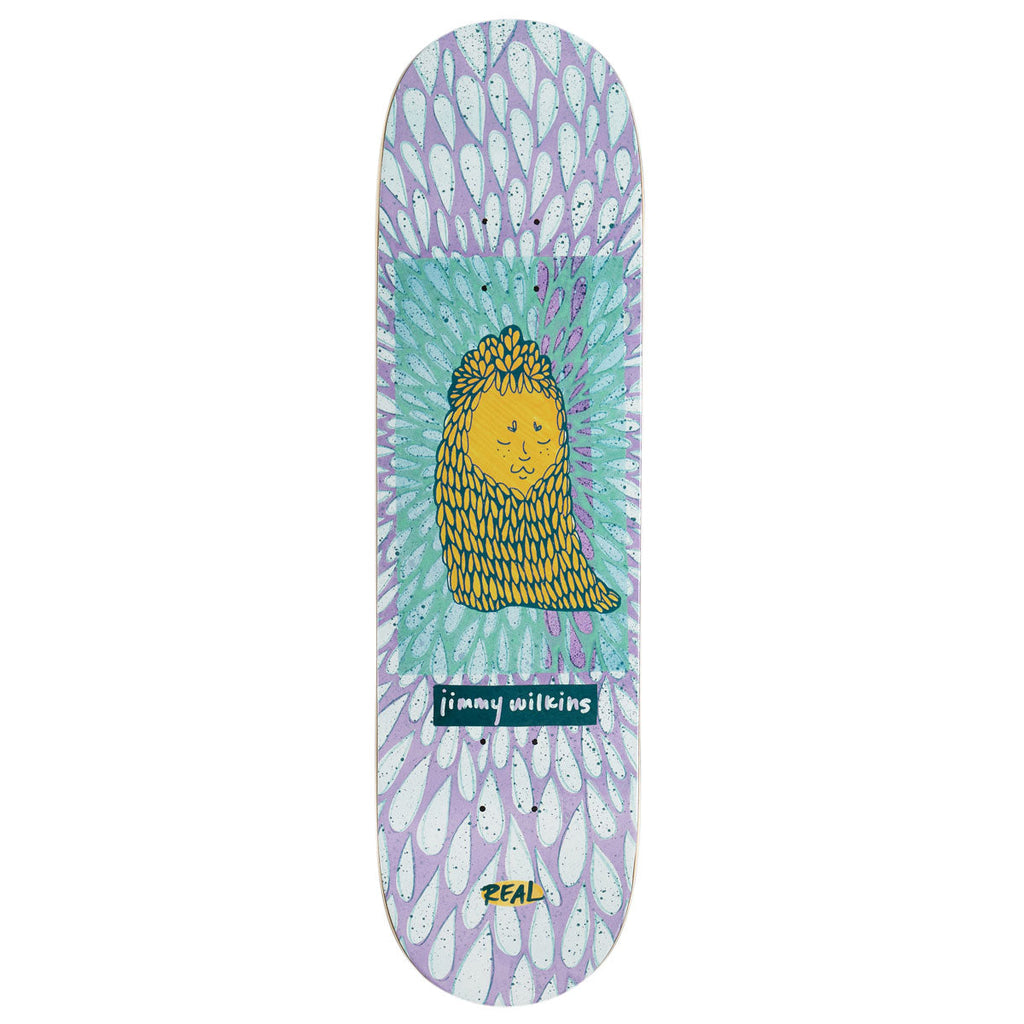 Real Wilkins Echoes Skateboard Deck | Purple | 8.50"
