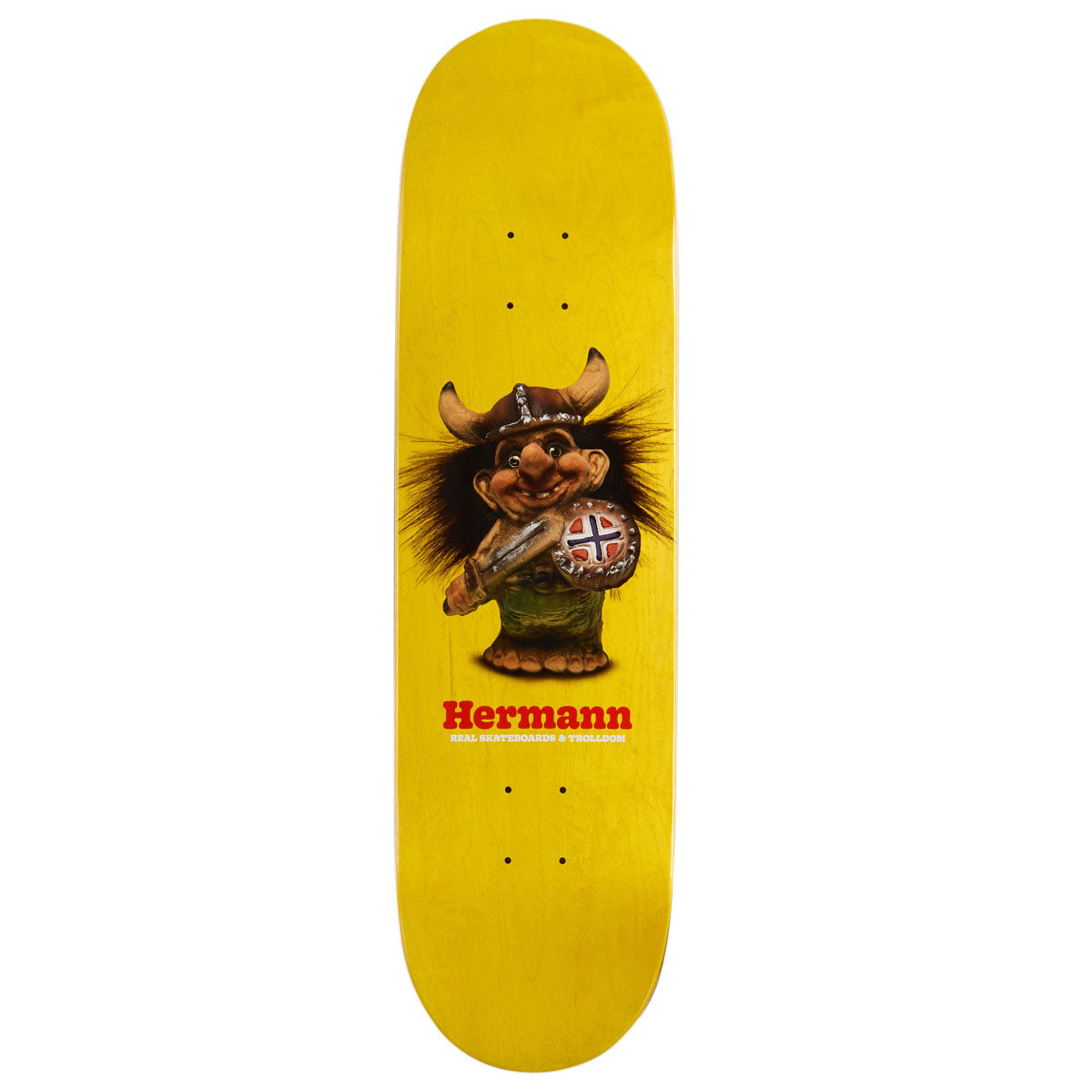Real Hermann Trolldom Skateboard Deck | 8.50"