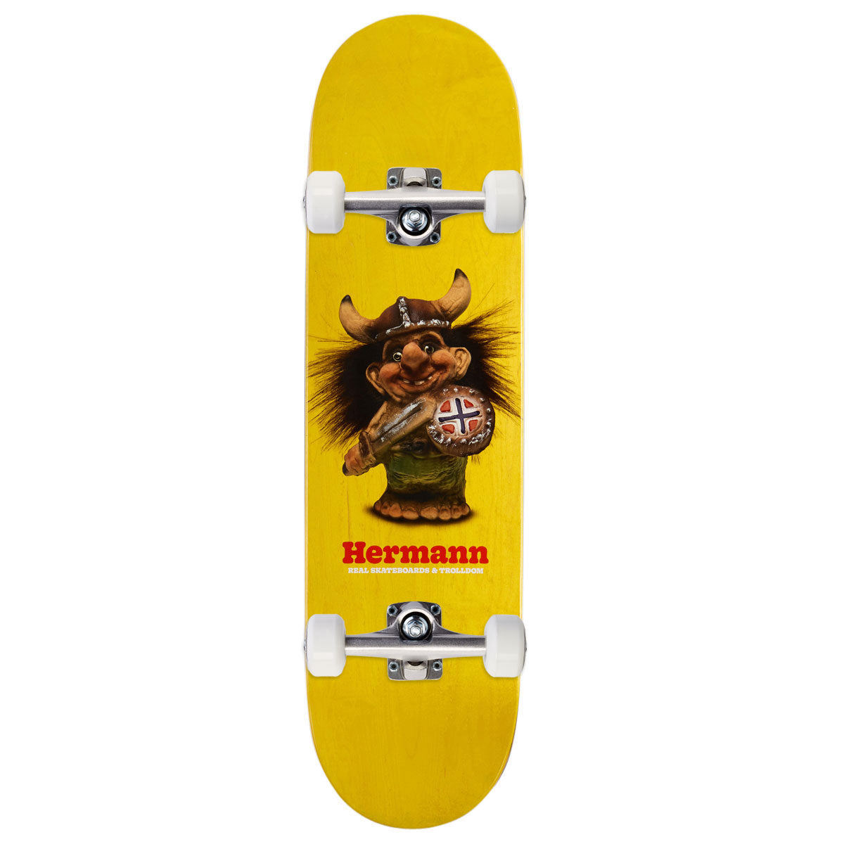 Real Hermann Trolldom Complete Skateboard | 8.50"