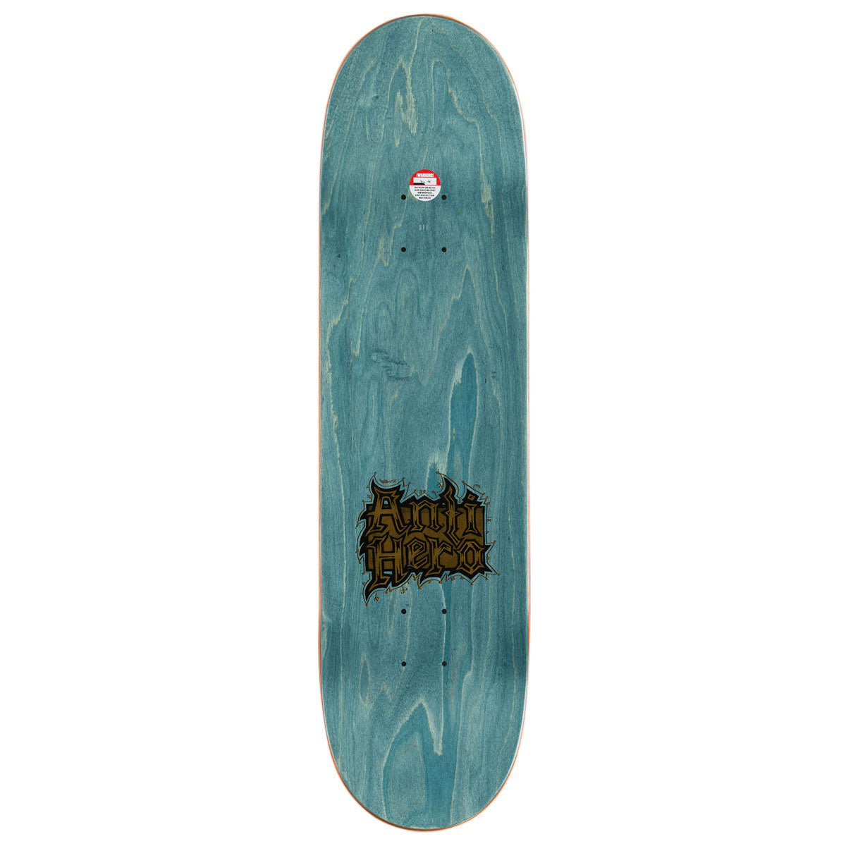 Anti-Hero Grant Medieval Skateboard Deck | Brown | 8.38"