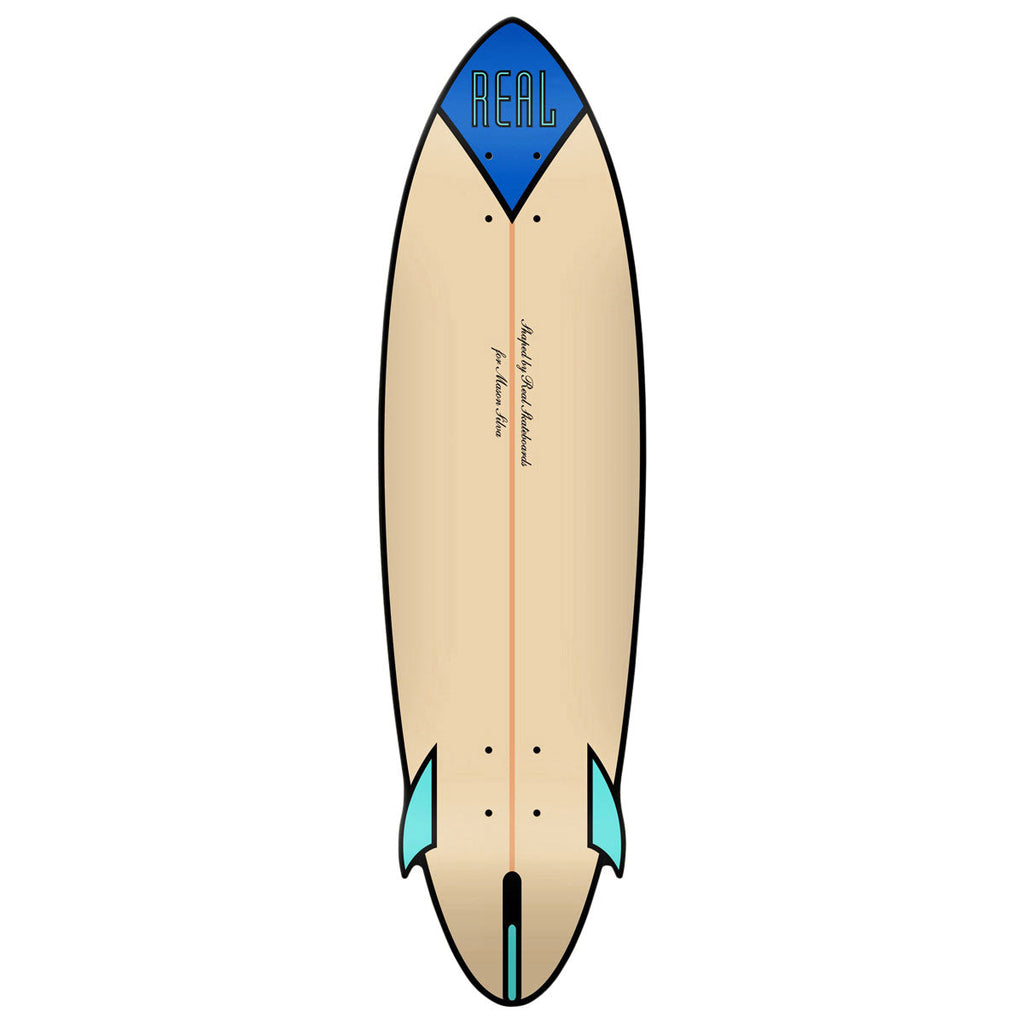 Real Mason Speed Egg Shaped Skateboard Deck | 9.25"