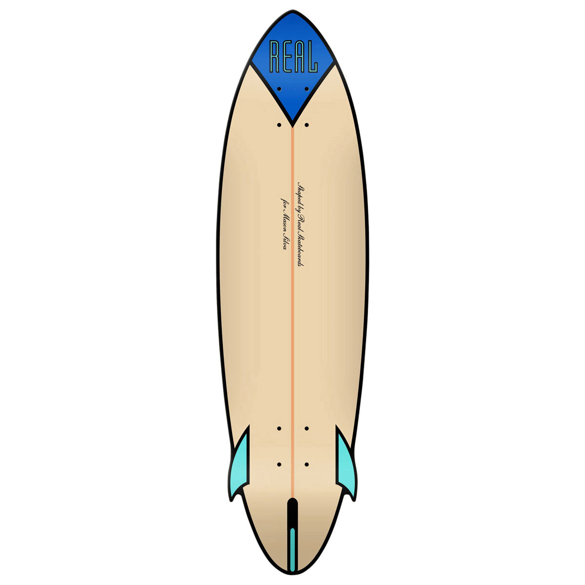 Real Mason Speed Egg Shaped Skateboard Deck | 9.25"