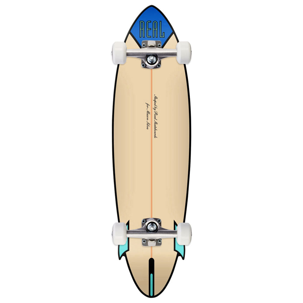 Real Mason Speed Egg Shaped Complete Skateboard | 9.25"