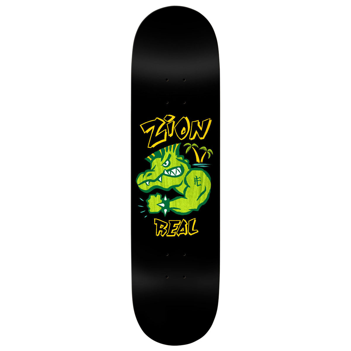 Real Zion Bad Gator Heavyweight Skateboard Deck | 8.50"