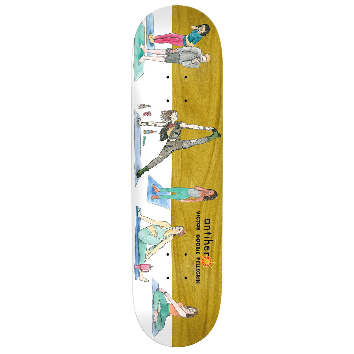 Anti-Hero Doobie I Farted In Yoga Class Skateboard Deck | 8.69"