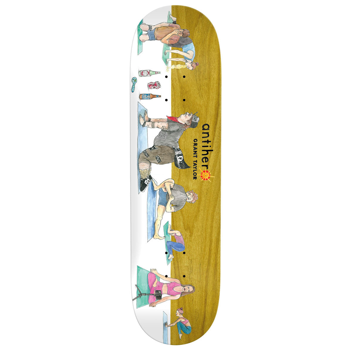 Anti-Hero Grant I Farted In Yoga Class Skateboard Deck | 8.50"