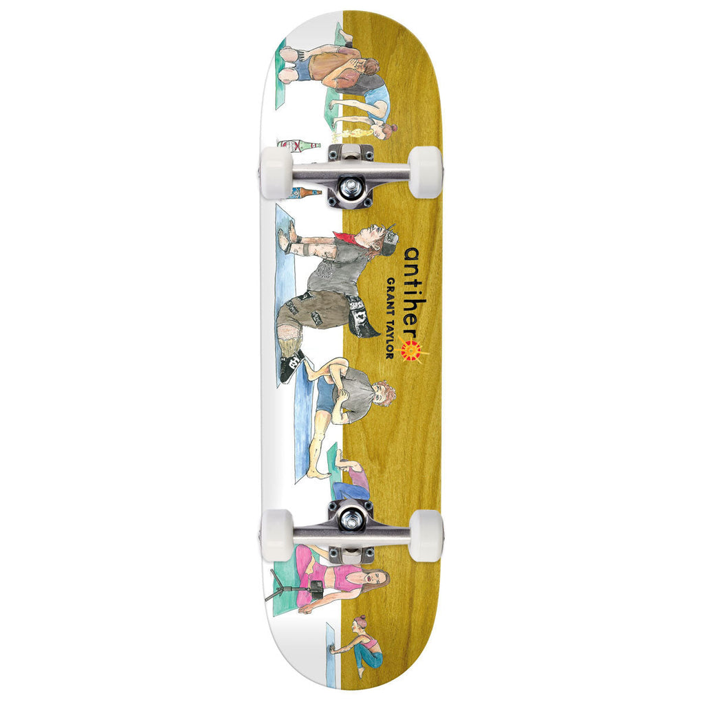 Anti-Hero Grant I Farted In Yoga Class Complete Skateboard | 8.50"