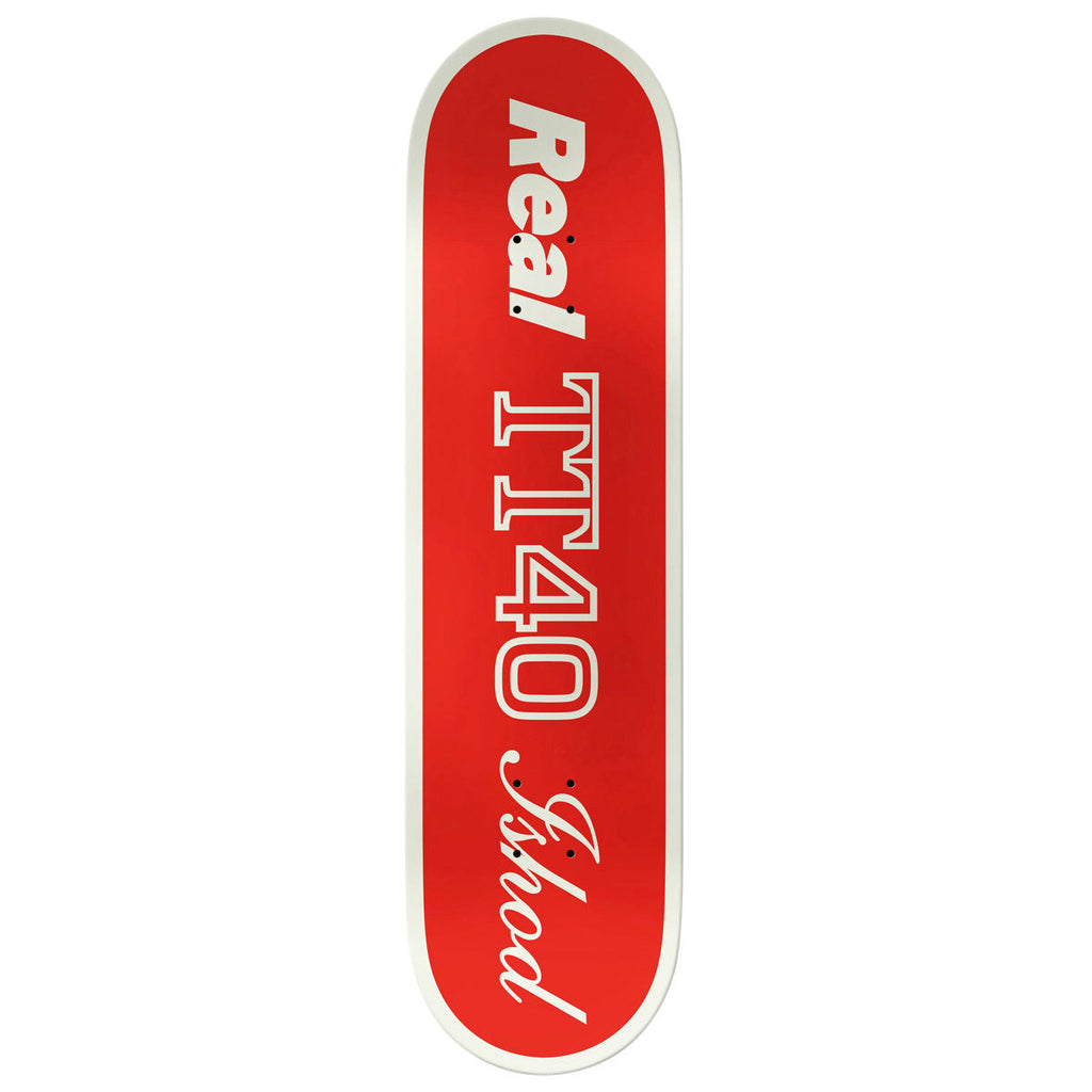 Real Ishod Shape Code Twin Tail Skateboard Deck | Red | 8.50"