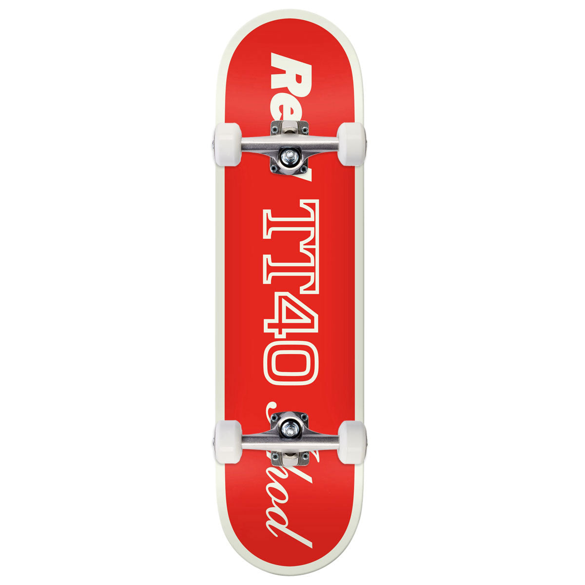 Real Ishod Shape Code Twin Tail Complete Skateboard | Red | 8.50"