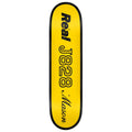 Real Mason Shape Code Skateboard Deck | Yellow | 8.28"
