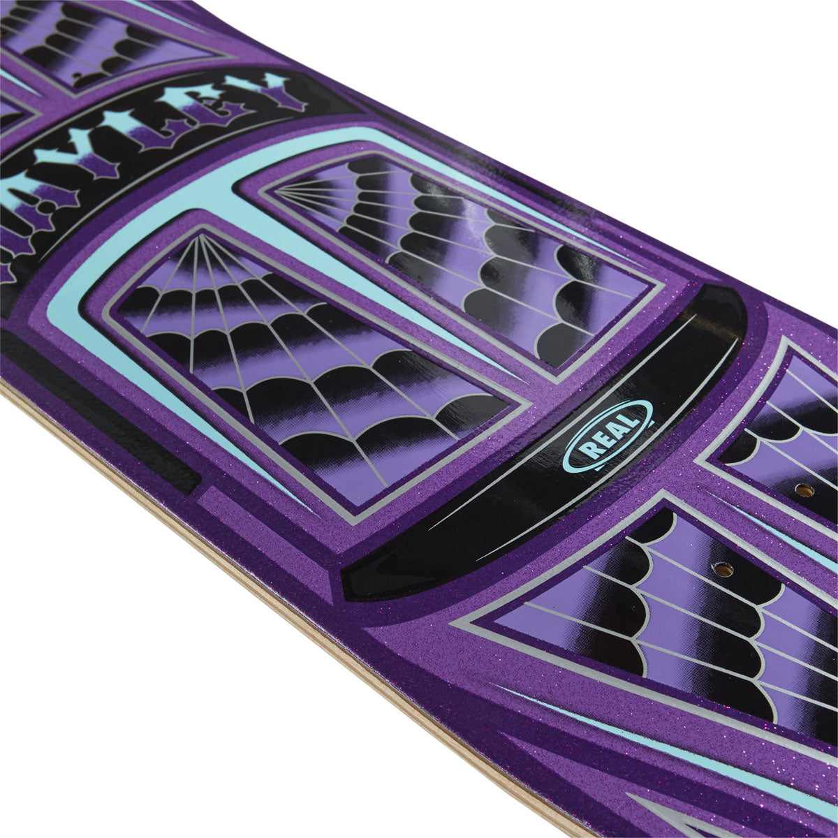 Real Hayley Threadline True Fit Skateboard Deck | Purple | 8.38"