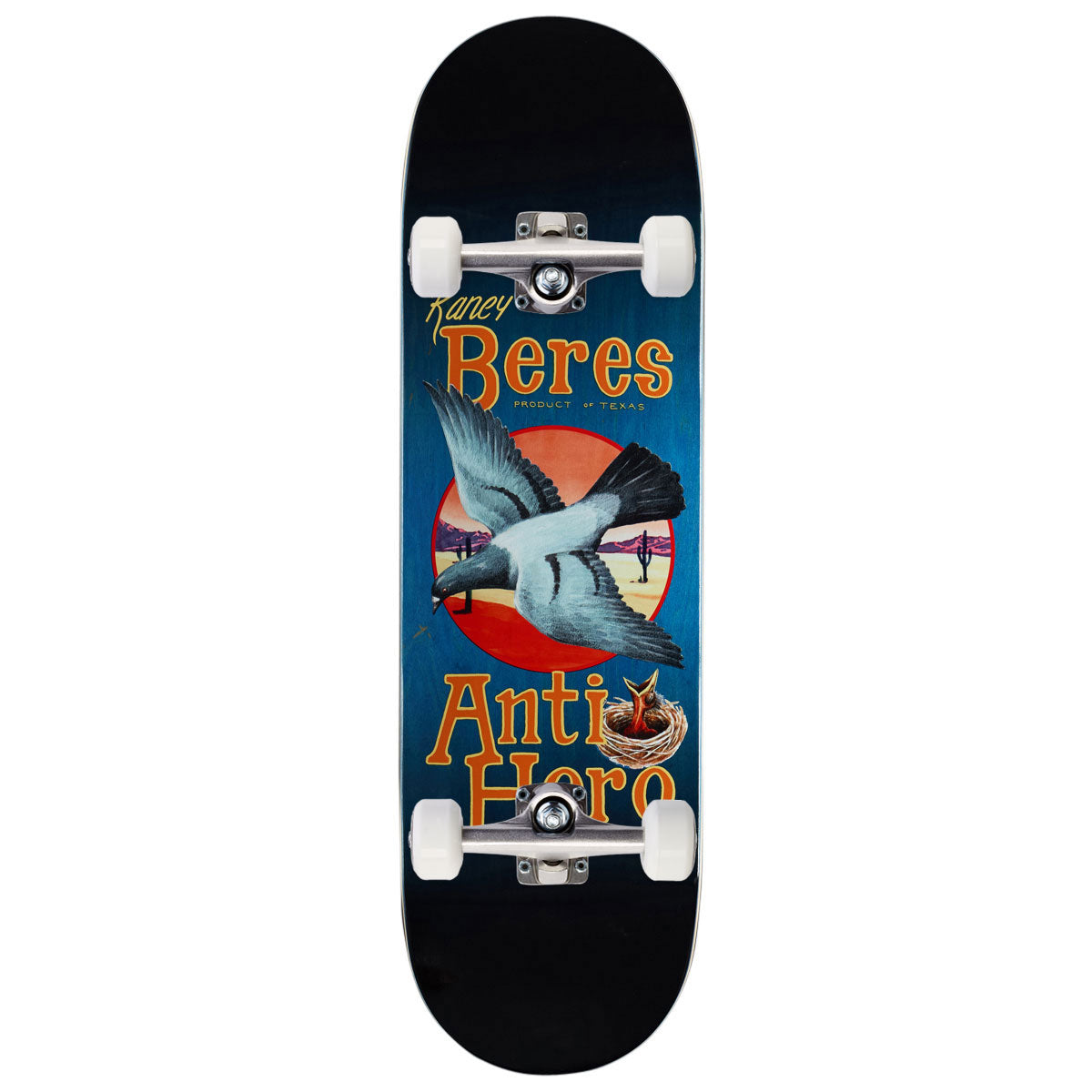 Anti-Hero Raney Homers Complete Skateboard | Blue | 9.02"