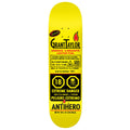 Anti-Hero Taylor Fueled Up Skateboard Deck | Yellow | 8.38"