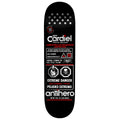 Anti-Hero Cardiel Fueled Up Skateboard Deck | Black | 8.62"