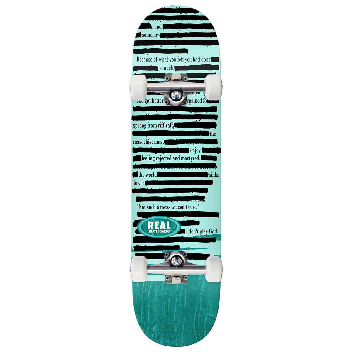 Real Team Non-Fiction Complete Skateboard | 8.12"
