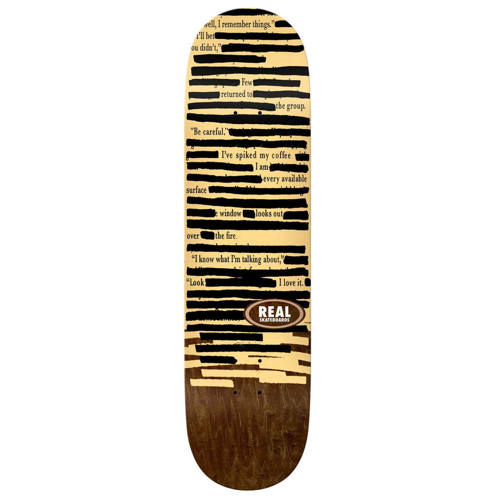 Real Team Non-Fiction Skateboard Deck | 8.38"